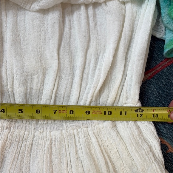 Htf Jen’s Pirate Booty cotton gauze tie dye mini tunic dress S - Picture 6 of 9